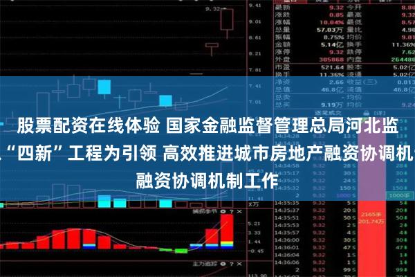 股票配资在线体验 国家金融监督管理总局河北监管局以“四新”工程为引领 高效推进城市房地产融资协调机制工作