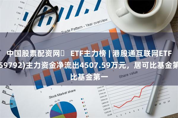 中国股票配资网	 ETF主力榜 | 港股通互联网ETF(159792)主力资金净流出4507.59万元，居可比基金第一