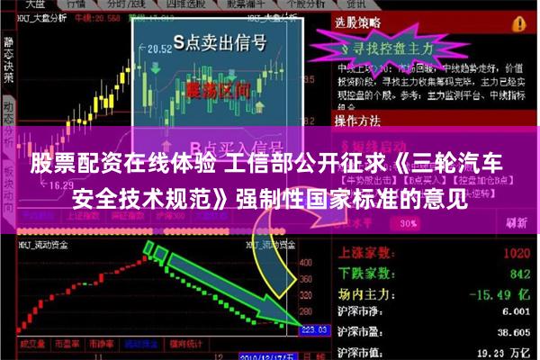 股票配资在线体验 工信部公开征求《三轮汽车 安全技术规范》强制性国家标准的意见